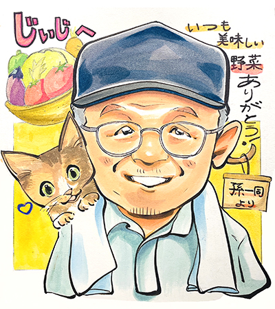 似顔絵サンプル